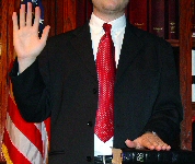 photo of man being sworn in